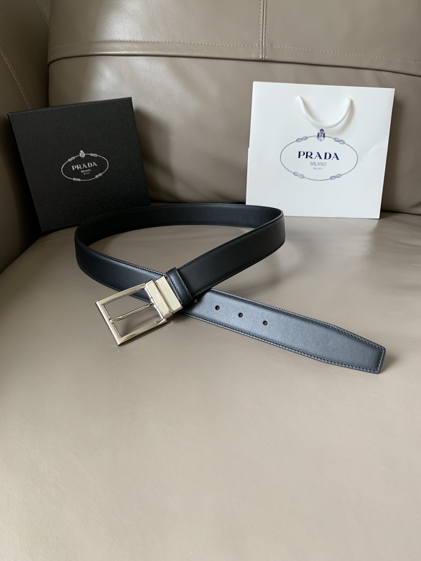 [Prada Belts]PRADA Prada counter similar men