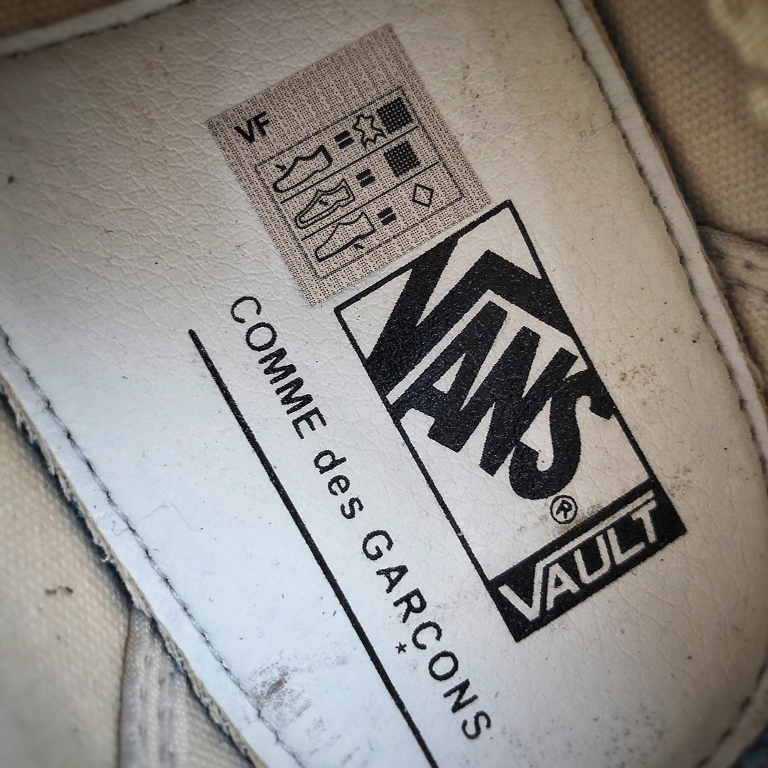 140  限量版VANS VAULT x COMME des GARCONS Authentic LX CDG 涂鸦联名