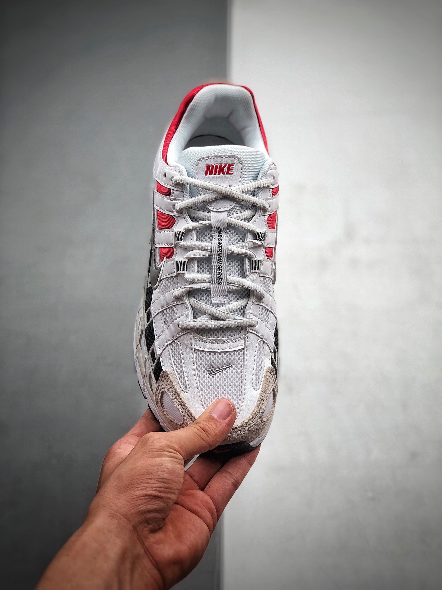 200  Nike P-6000 新配色出 红白银 高颜值跑鞋CV3038-100