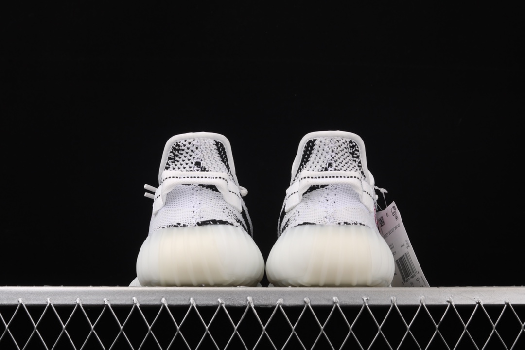 特价外贸版本AdidasYeezy350V2BoostC阿迪达斯椰子350二代白斑马巴斯夫爆米花#49大