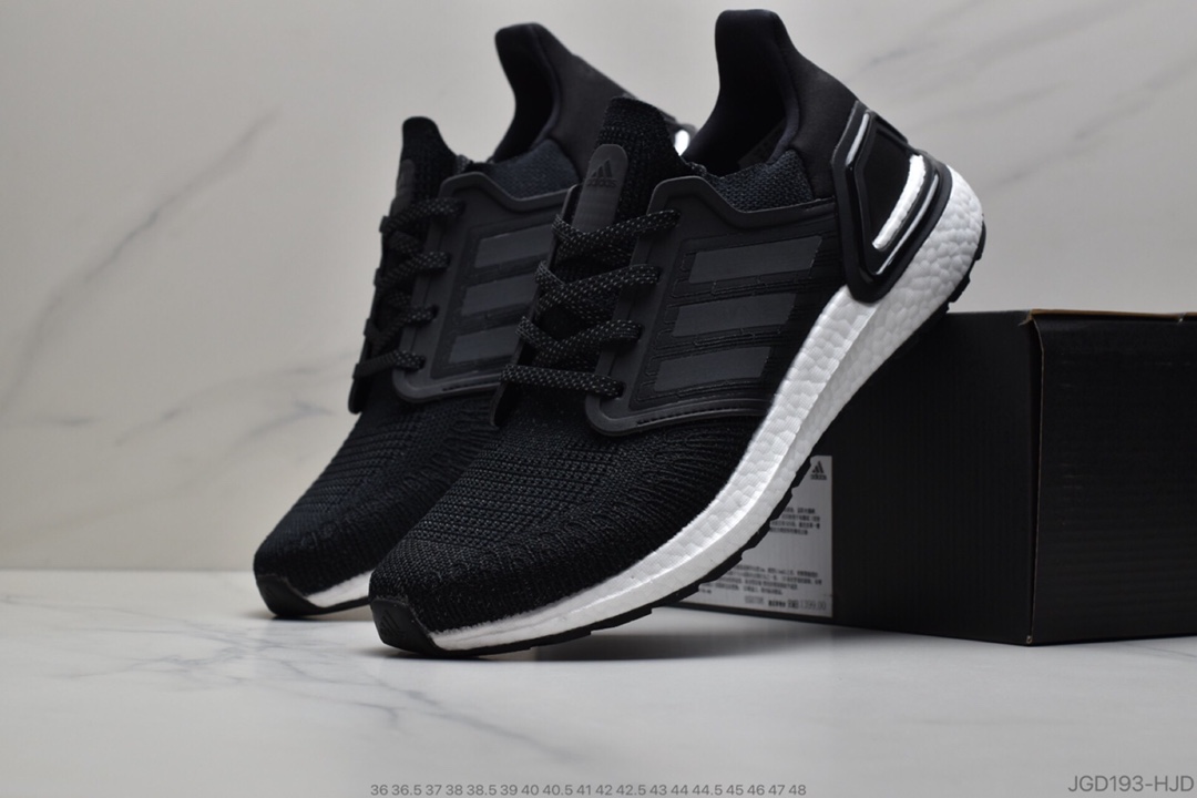 180 公司级 巴斯夫真爆 夜光Ultra Boost 20 2020新作 EG0708