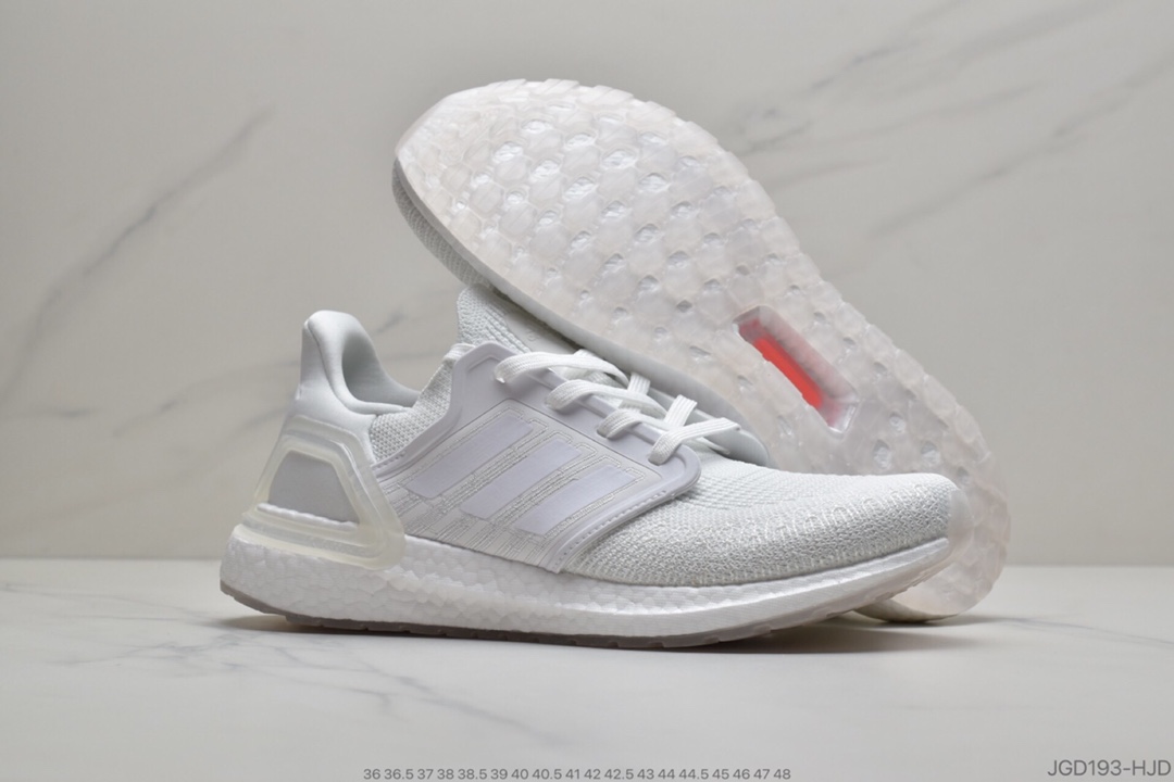 180 公司级 巴斯夫真爆 夜光Ultra Boost 20 2020新作 EG0708