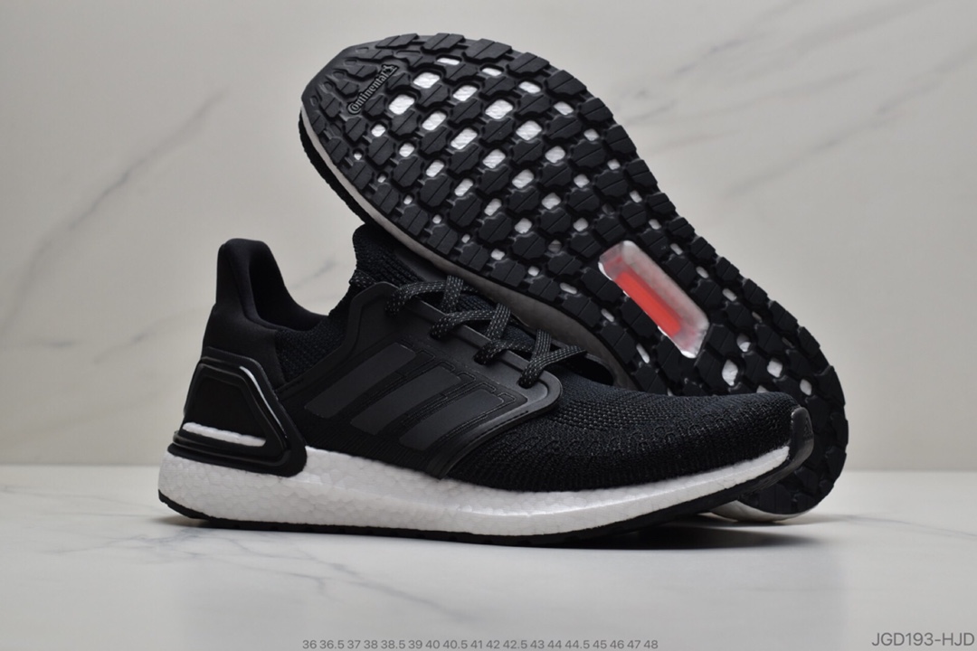 180 公司级 巴斯夫真爆 夜光Ultra Boost 20 2020新作 EG0708