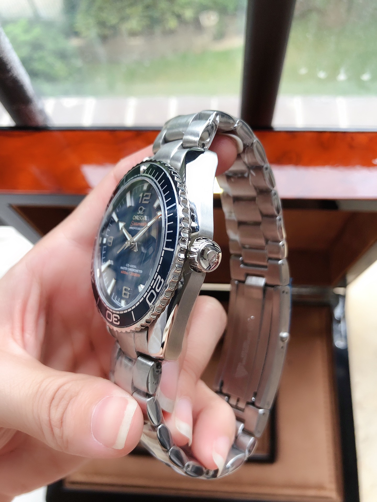 OMEGA欧米茄 海洋600米自動機械腕時計 316L精鋼製