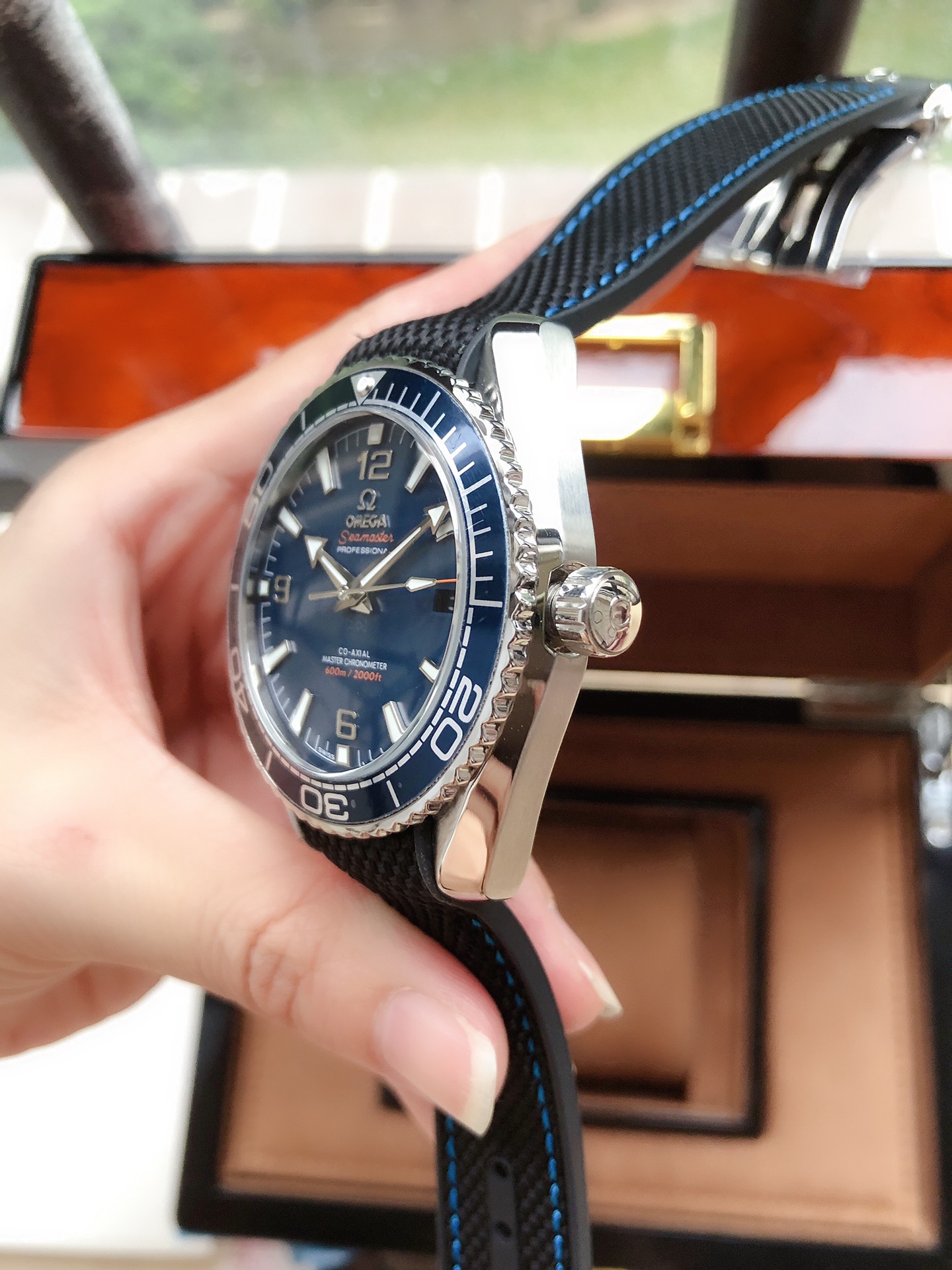 OMEGA欧米茄 海洋600米自動機械腕時計 男性用 316L精鋼