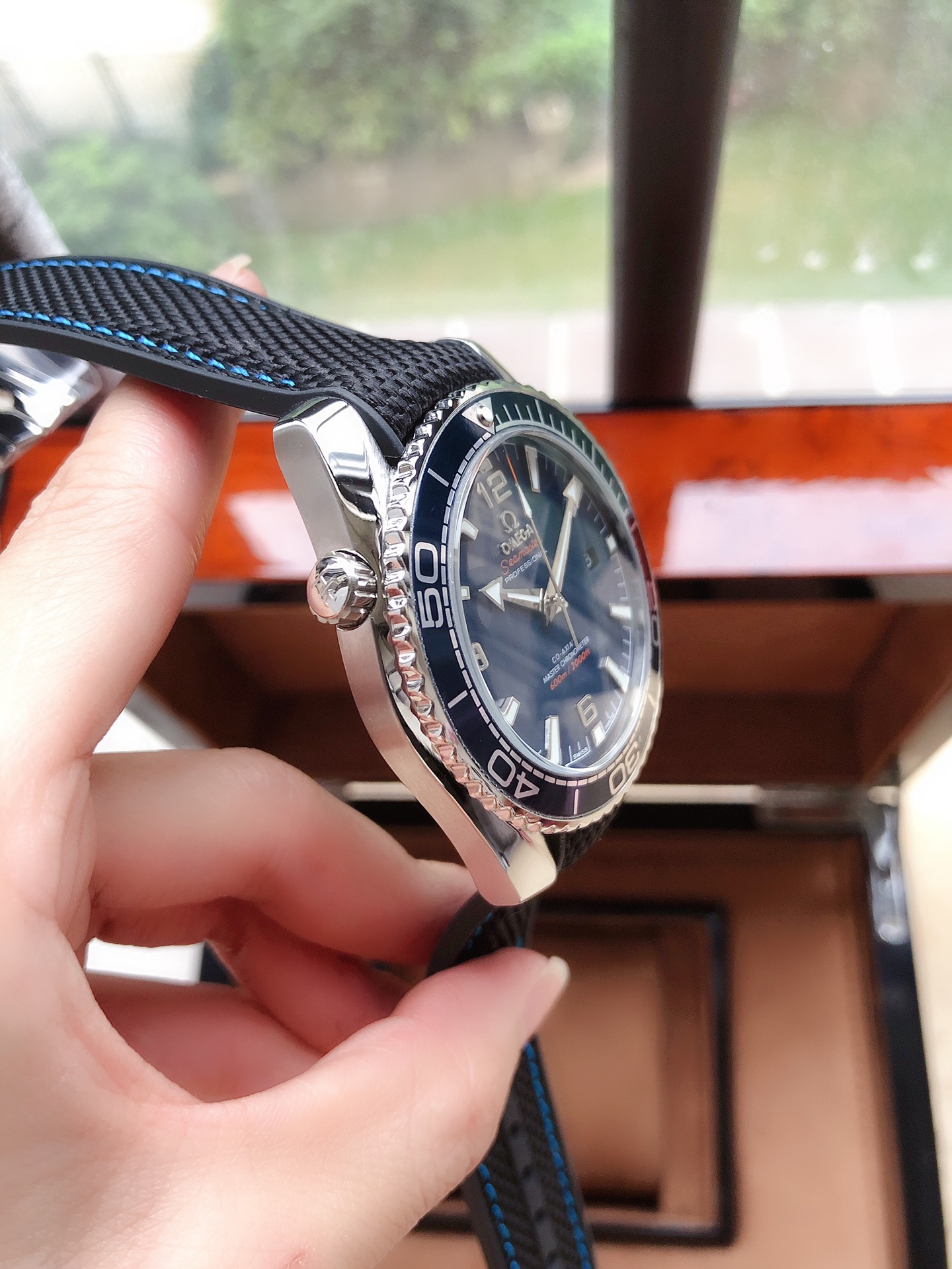 OMEGA欧米茄 海洋600米自動機械腕時計 男性用 316L精鋼