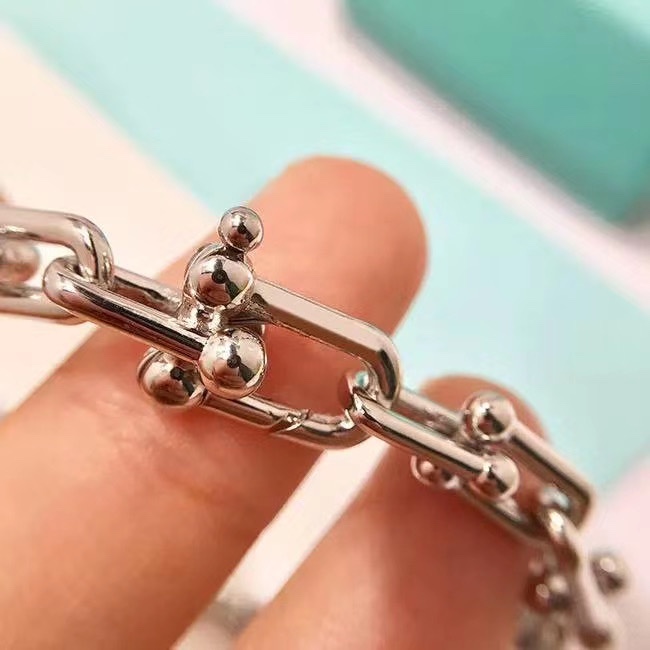 Tiffany & Co. T家U形竹节手链 随手拍