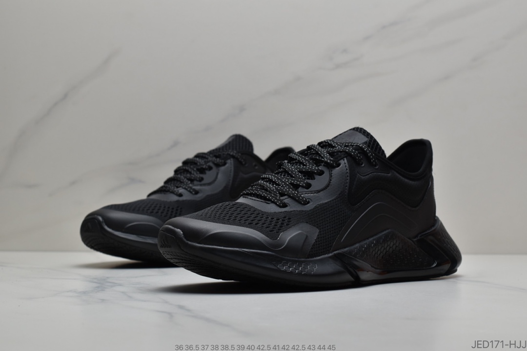 150 公司级  Adidas AlphaBounce Beyond M 阿尔法 保暖弹力透气贾卡鞋面休闲跑鞋