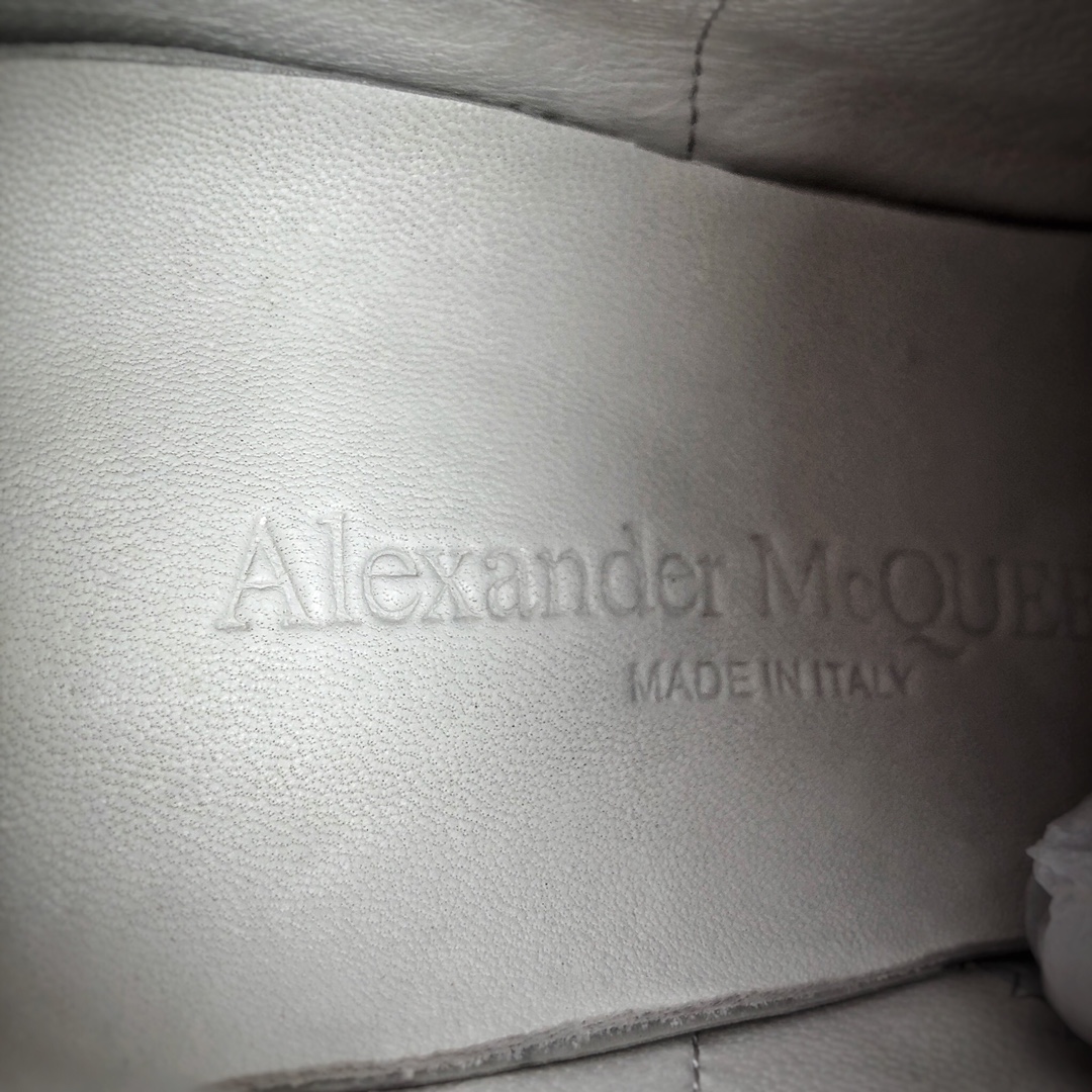 290 Alexander McQueen/亚历山大麦昆  松糕鞋厚 增底 高小白鞋