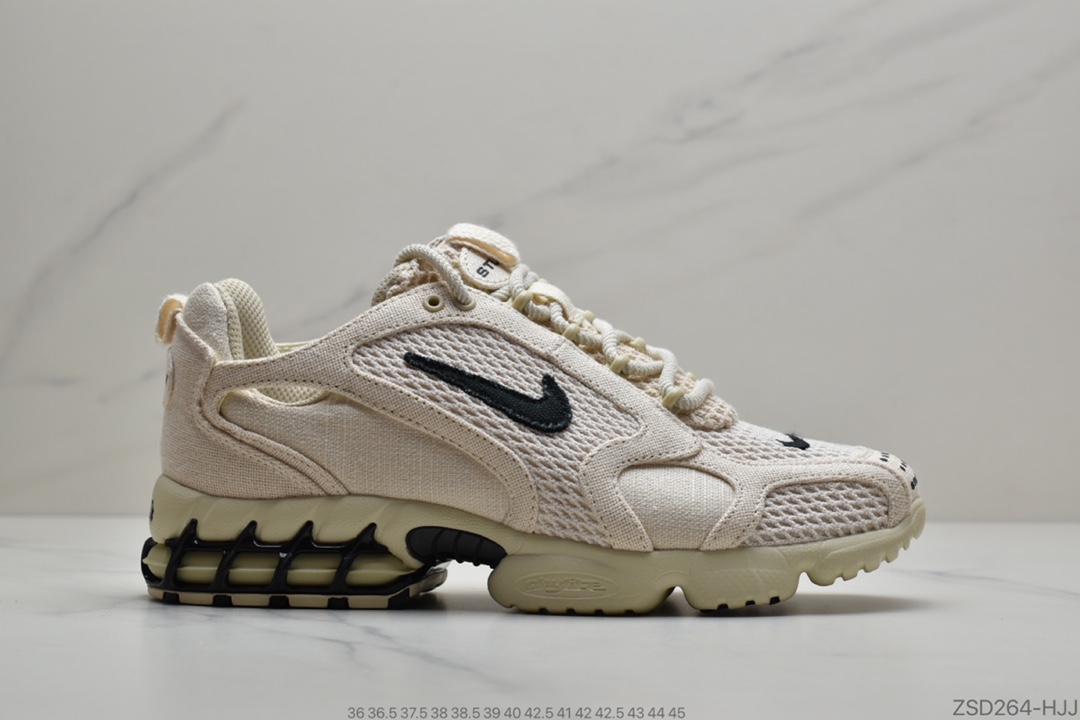 310 公司级  美国元祖街潮头牌Stussy斯图西 x Nike Air Zoom Spiridon Caged CQ5486 200