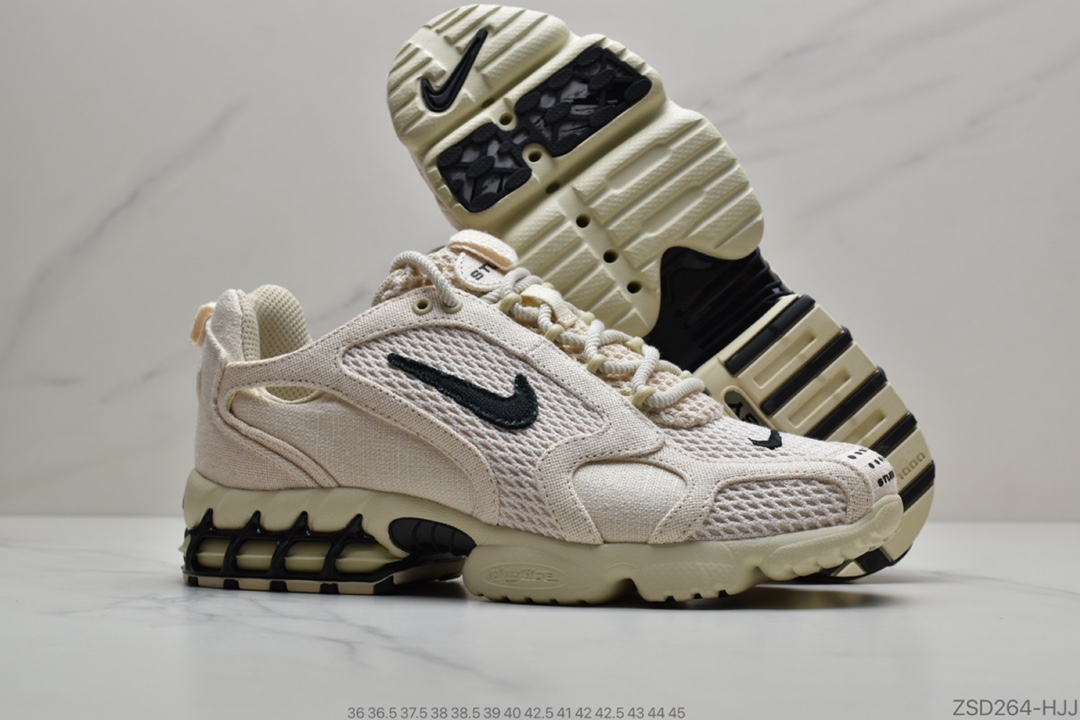310 公司级  美国元祖街潮头牌Stussy斯图西 x Nike Air Zoom Spiridon Caged CQ5486 200