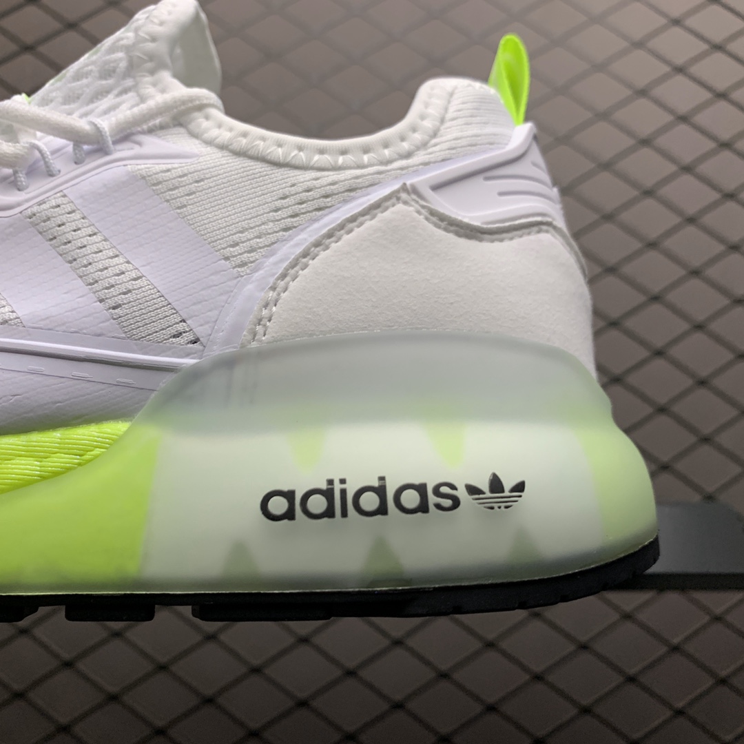 190 Adidas 阿迪达斯 ZX 2K 易烊千玺代言款 爆米花中底跑鞋 FV0480