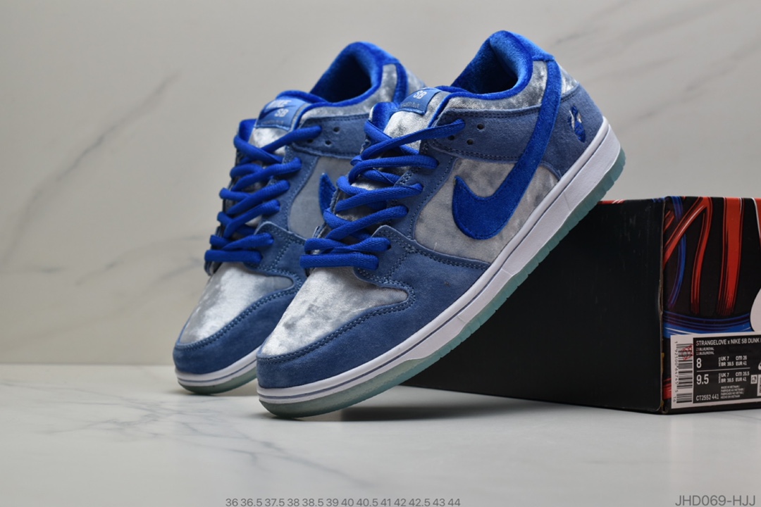 190  StrangeLove x Nike SB Dunk Low”Valentine's Day”扣篮系列低帮经典百搭休闲运动板鞋“情人节丝绒”CT2552-331