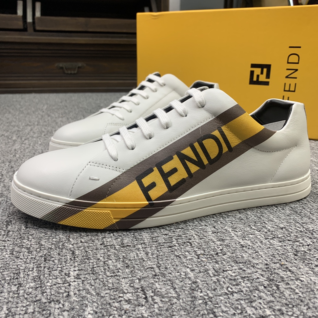 Fendi Style Leather Men's Shoes style reference detail image 5 from source 781808