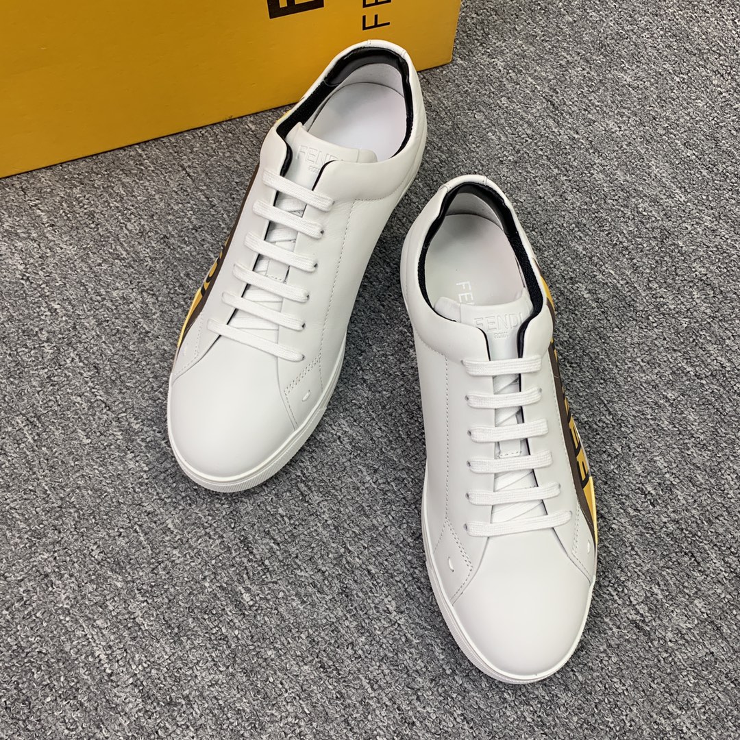 Fendi Style Leather Men's Shoes Lookbook Reference image 2