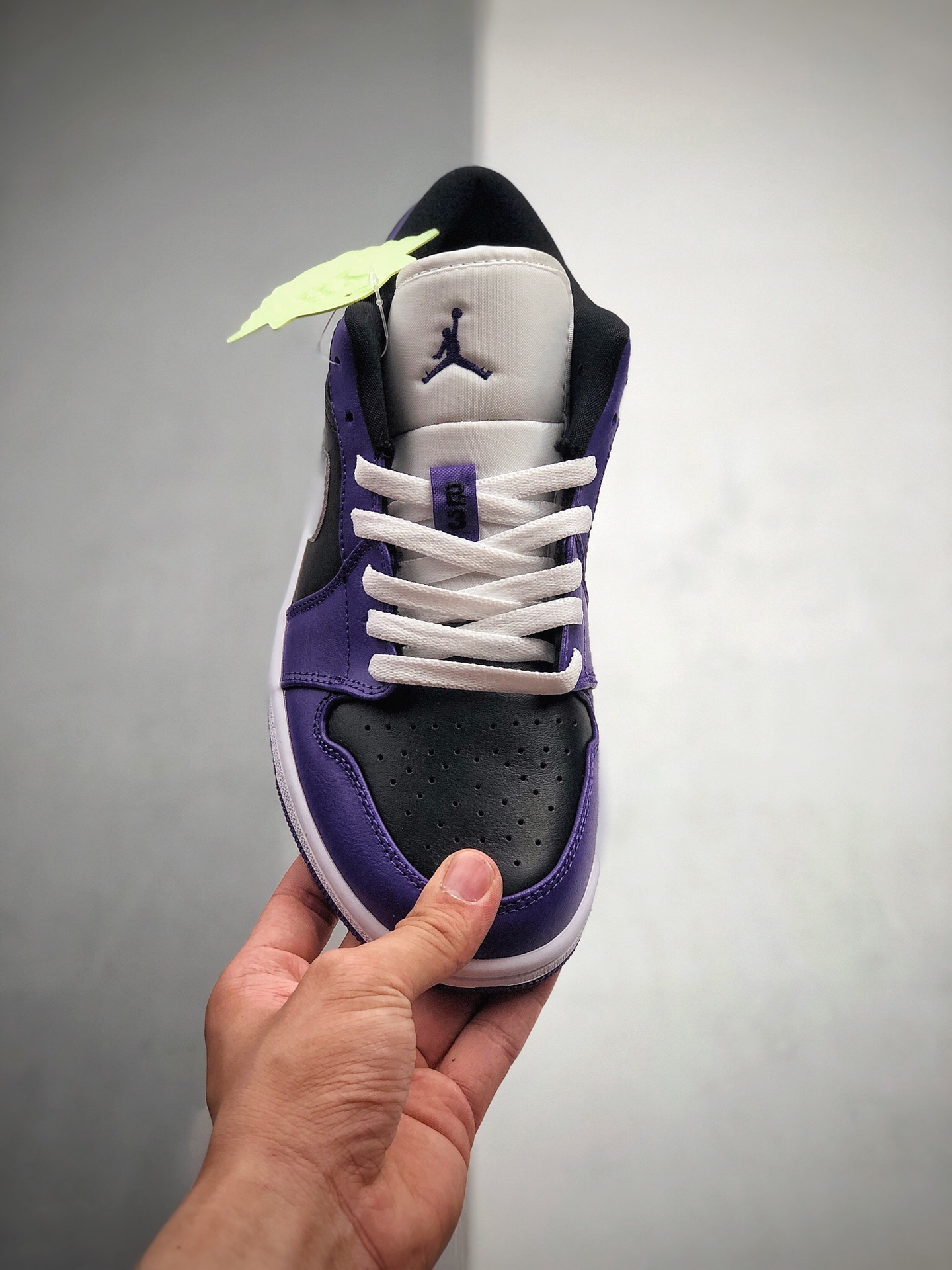 200  Nike Air Jordan 1 Low  “Purple Black”AJ1低帮 黑紫 葡萄紫 553558-501