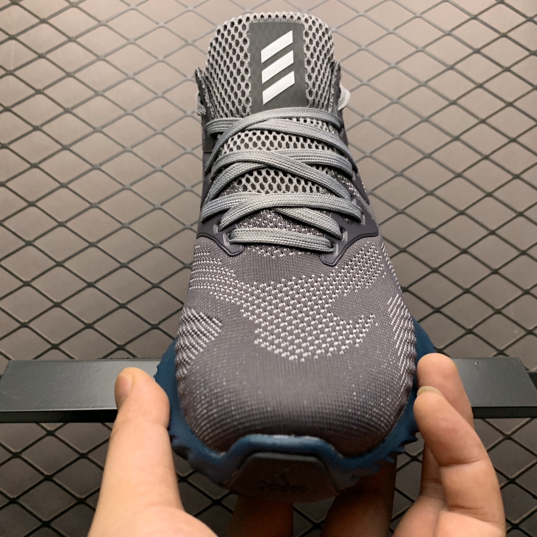 180 Adidas 阿迪达斯 AlphaBounce Beyond m 阿尔法网面鸳鸯休闲跑步鞋 CG3305
