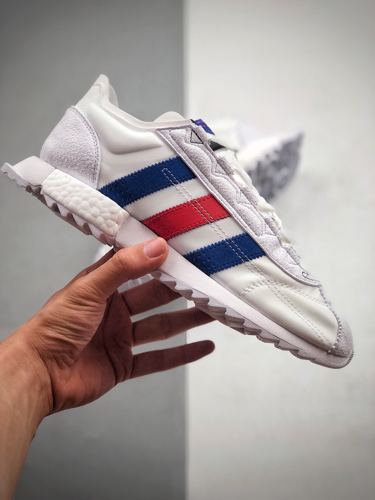 230 adidas 阿迪达斯 三叶草 夏季新款 SL 7600爆米花缓震软底男女经典运动鞋 货号：FW6375