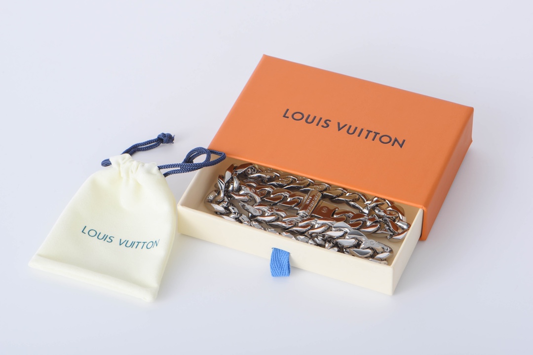280 Louis Vutton 路易威登20ss Chain Links银色项链