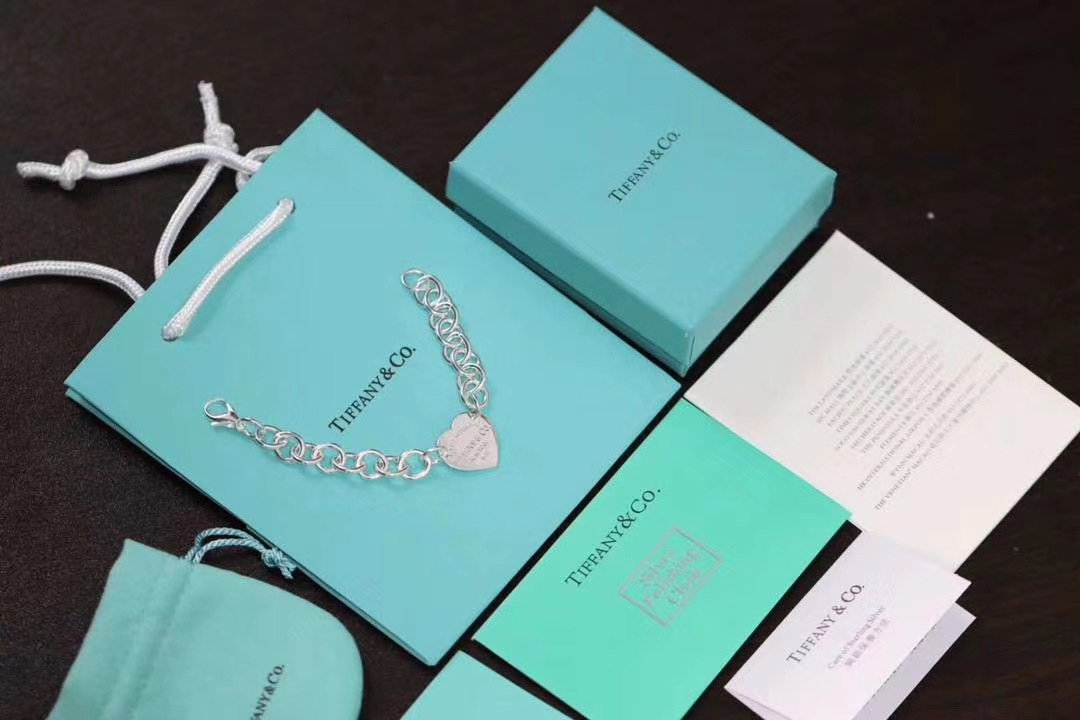 Tiffany & Co. Tiffany&Co.蒂芙尼心形心牌手链