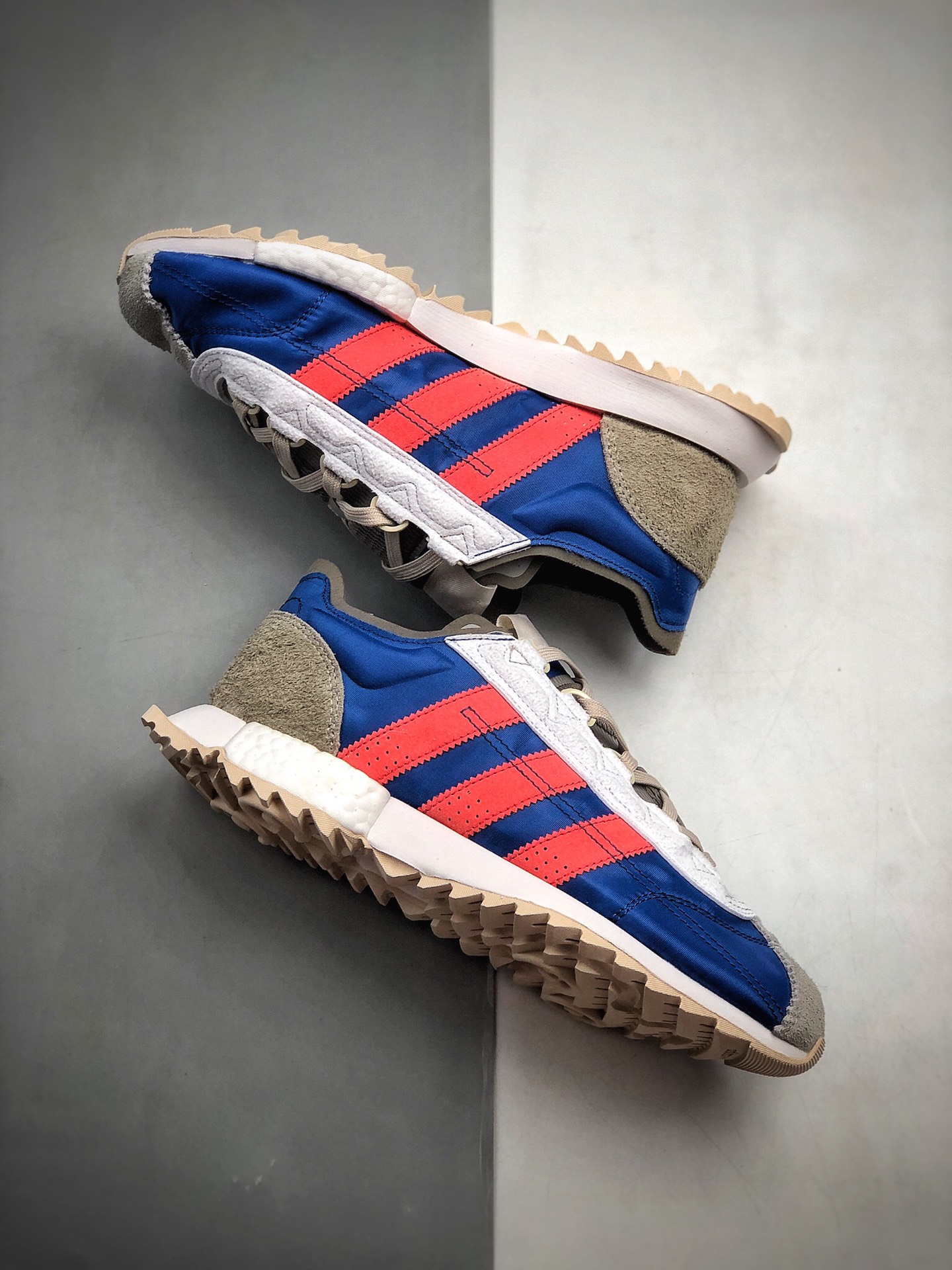 220  新品Adidas SL 7600 Boost 阿迪复古透气爆米花跑鞋 EG6780