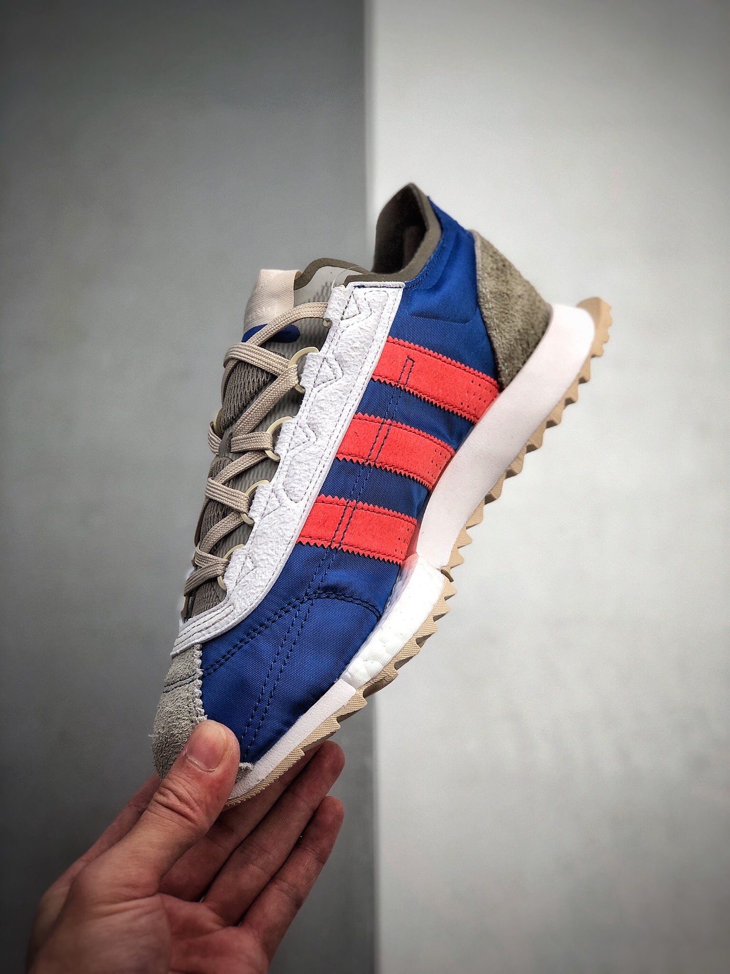220  新品Adidas SL 7600 Boost 阿迪复古透气爆米花跑鞋 EG6780