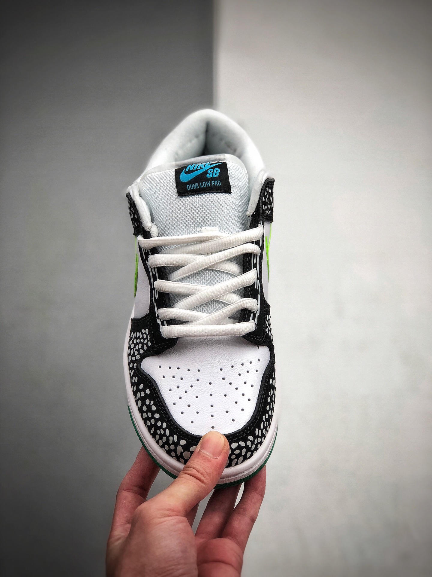 280  新品首发 耐克 Nike SB Dunk Low Loon 斑点黑绿 扣篮系列复古低帮休闲运动滑板板鞋313170-011