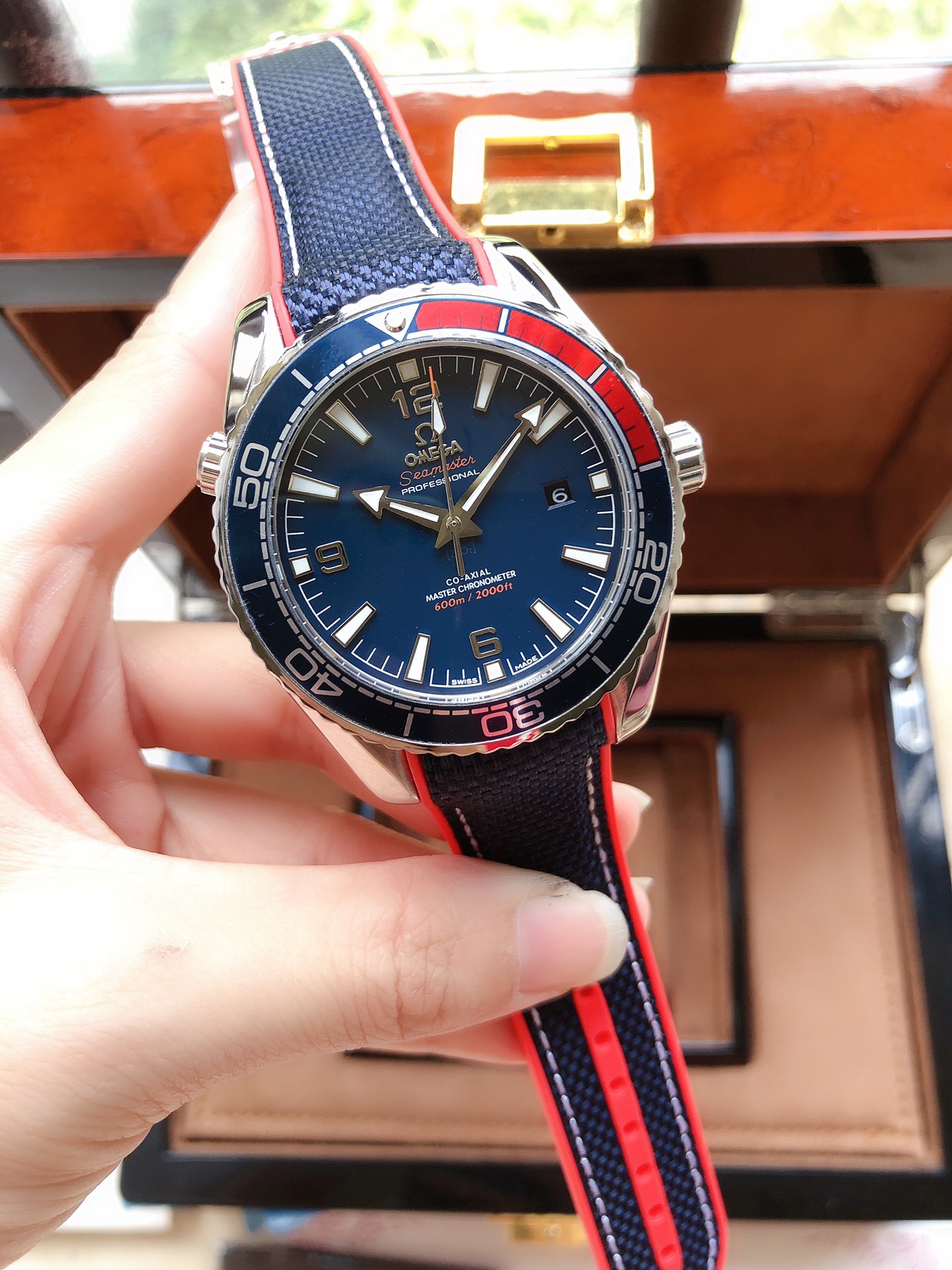 OMEGA欧米茄 海洋600米自動機械腕時計 316L精鋼製