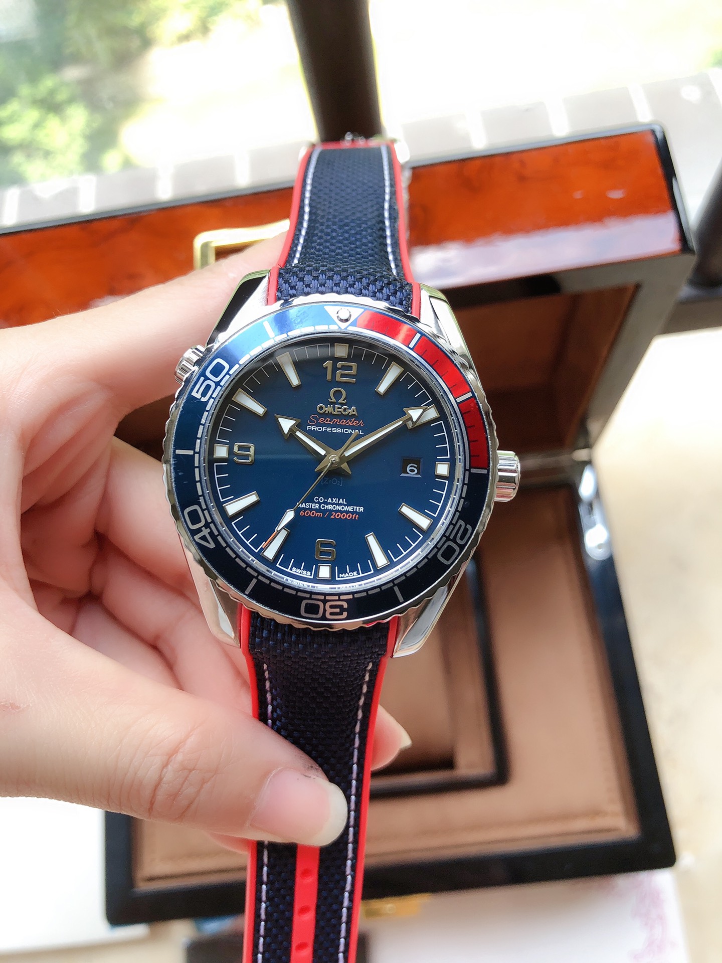 OMEGA欧米茄 海洋600米自動機械腕時計 316L精鋼製