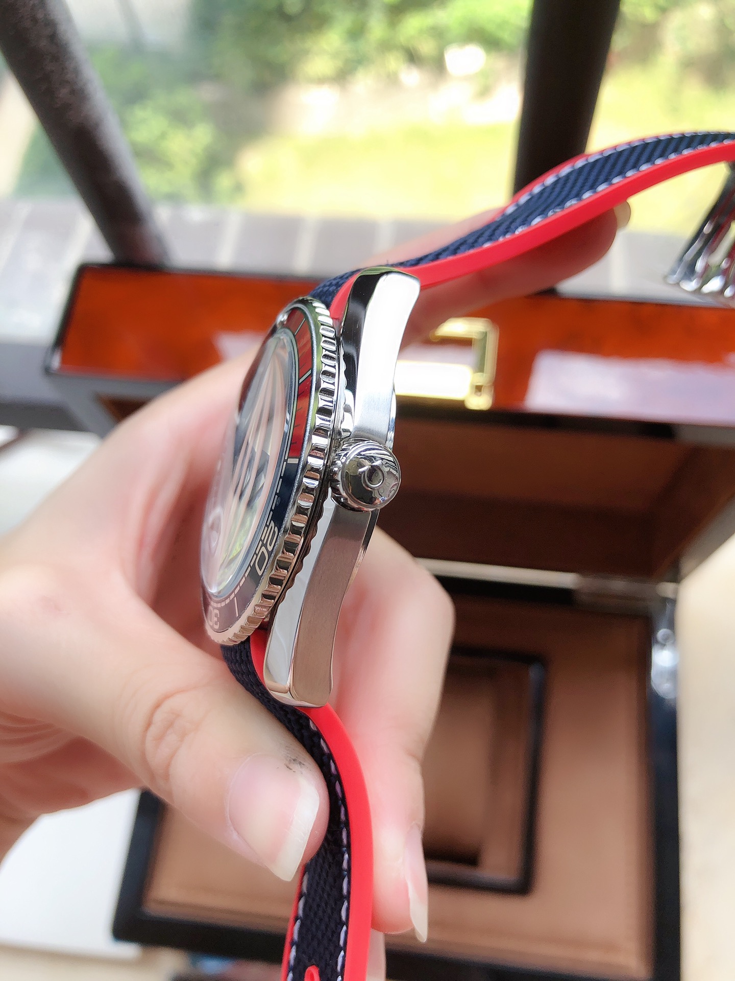 OMEGA欧米茄 海洋600米自動機械腕時計 316L精鋼製