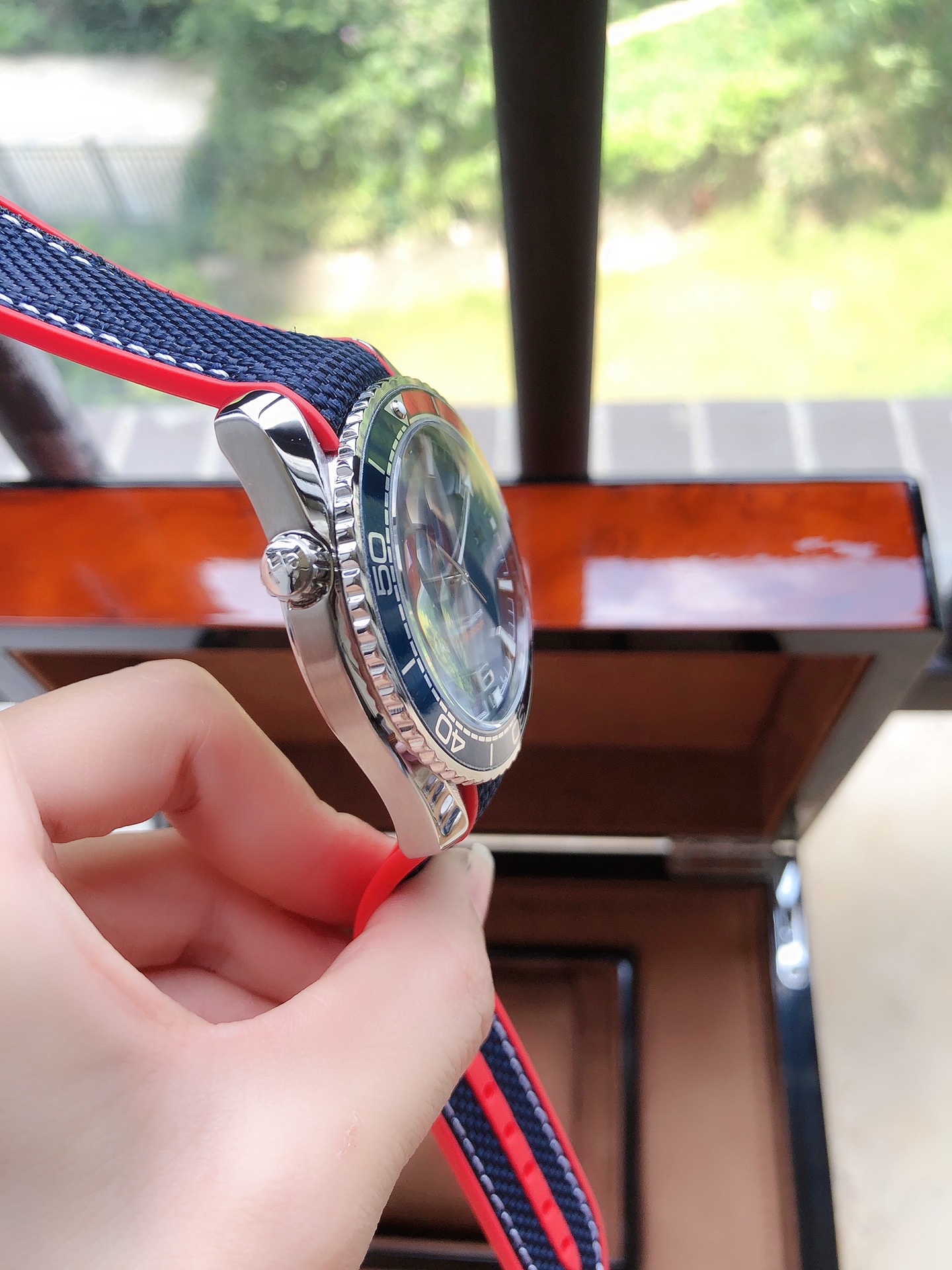 OMEGA欧米茄 海洋600米自動機械腕時計 316L精鋼製