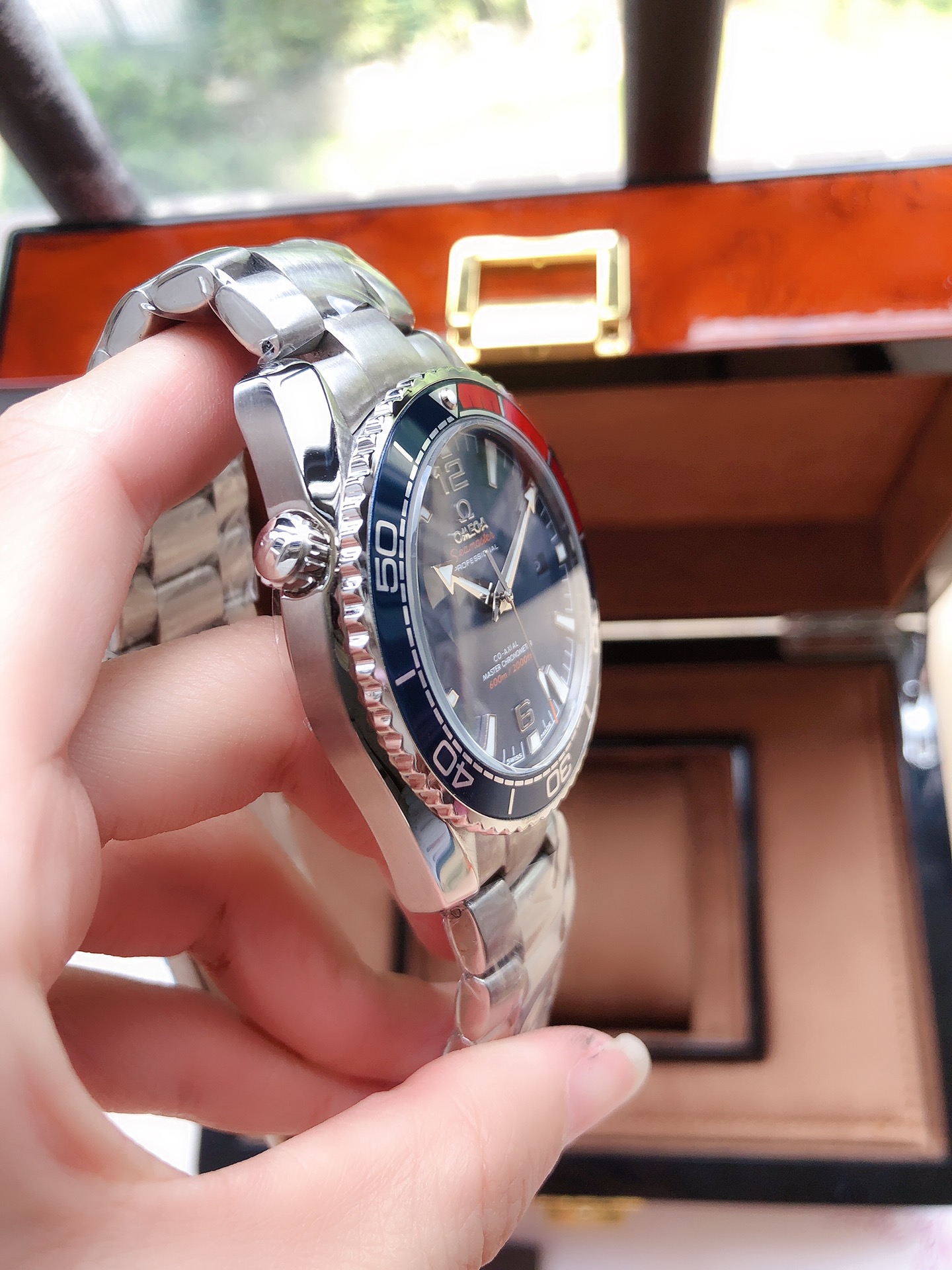 OMEGA欧米茄 海洋600米自動機械腕時計 43.5mm 316L精鋼