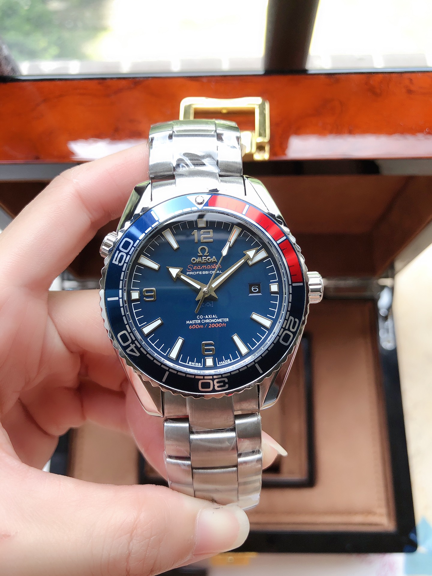 OMEGA欧米茄 海洋600米自動機械腕時計 43.5mm 316L精鋼