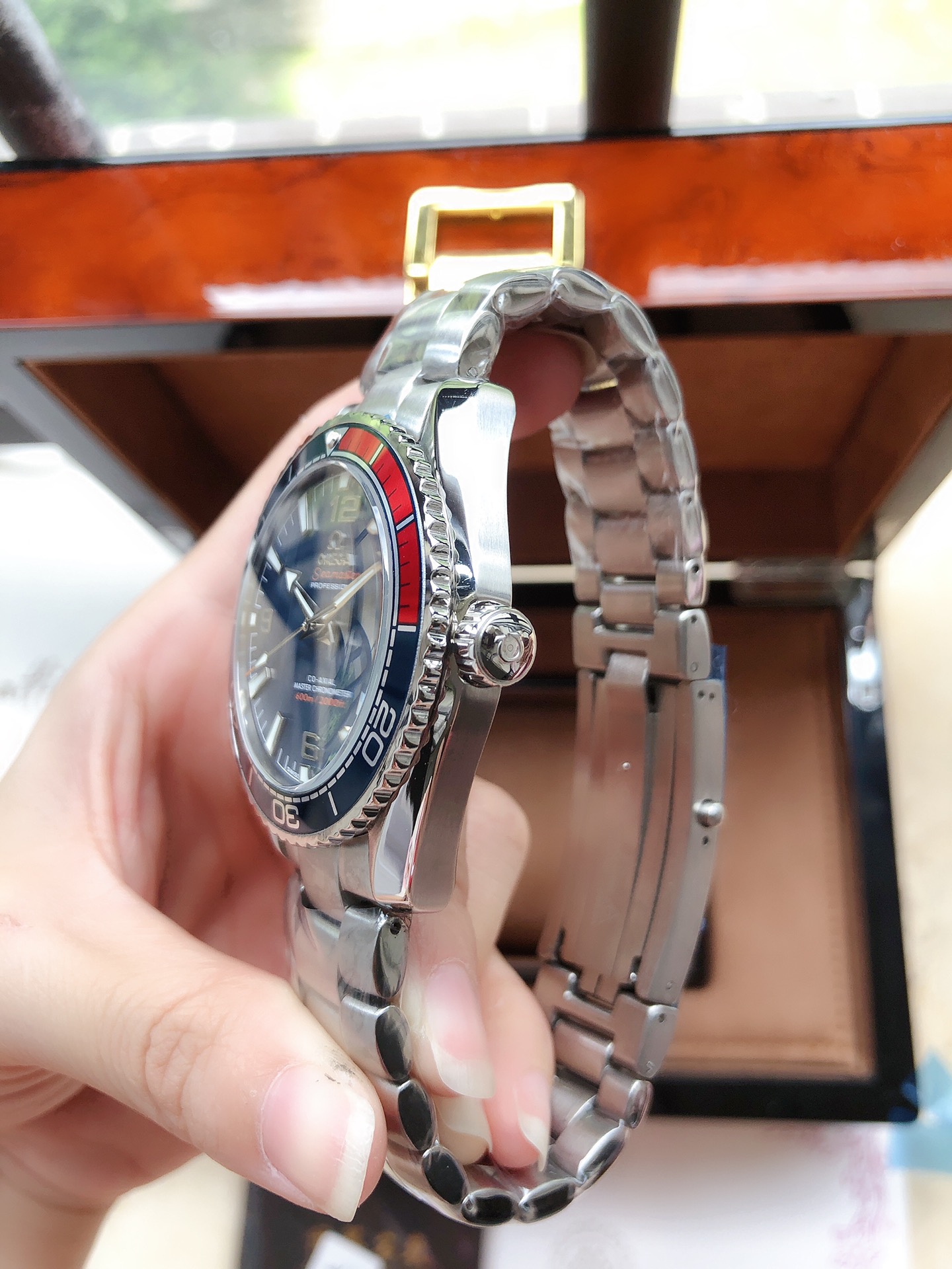 OMEGA欧米茄 海洋600米自動機械腕時計 43.5mm 316L精鋼