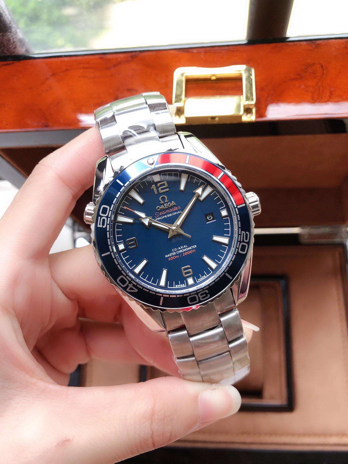 OMEGA欧米茄 海洋600米自動機械腕時計 43.5mm 316L精鋼