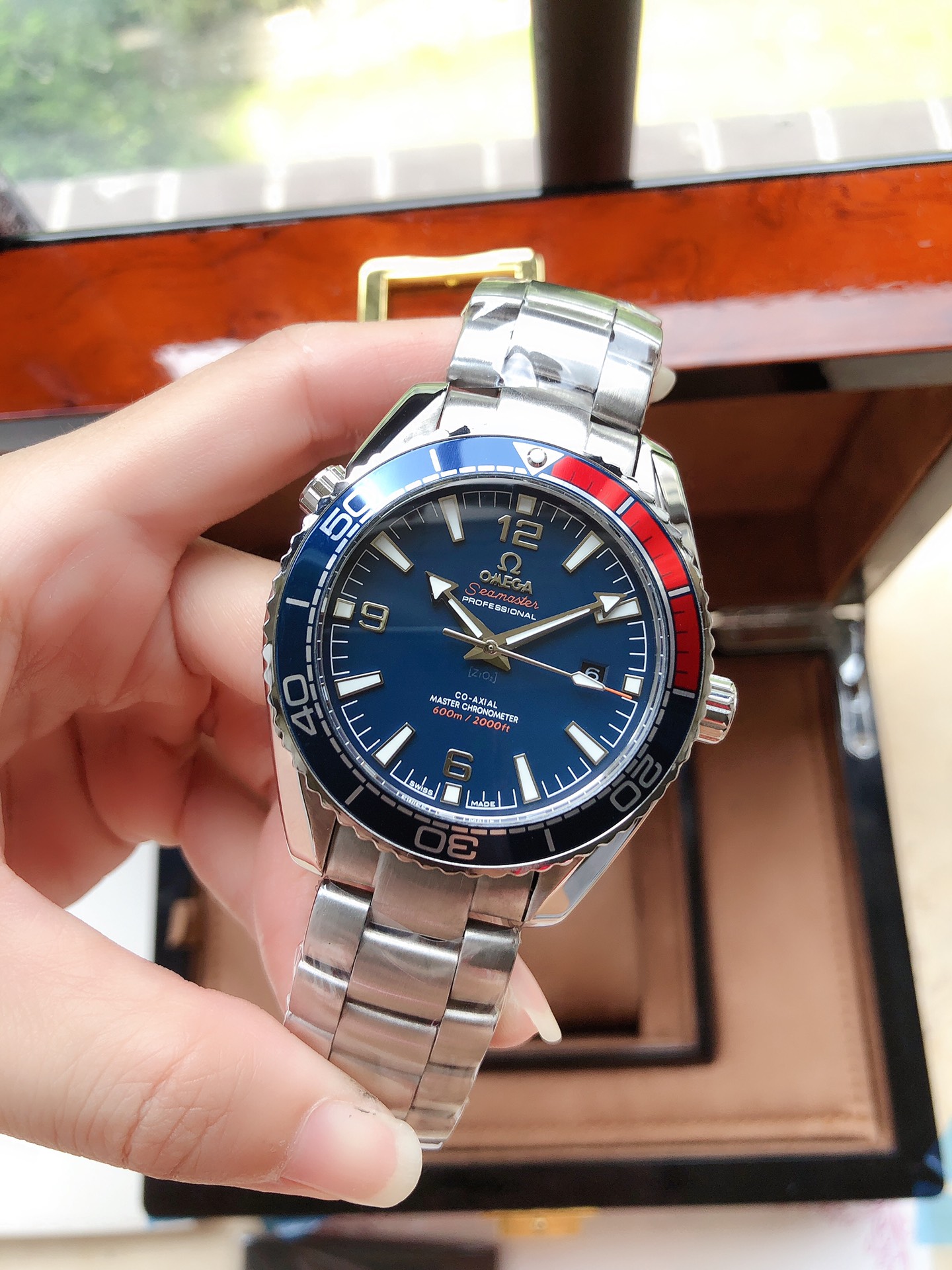 OMEGA欧米茄 海洋600米自動機械腕時計 43.5mm 316L精鋼