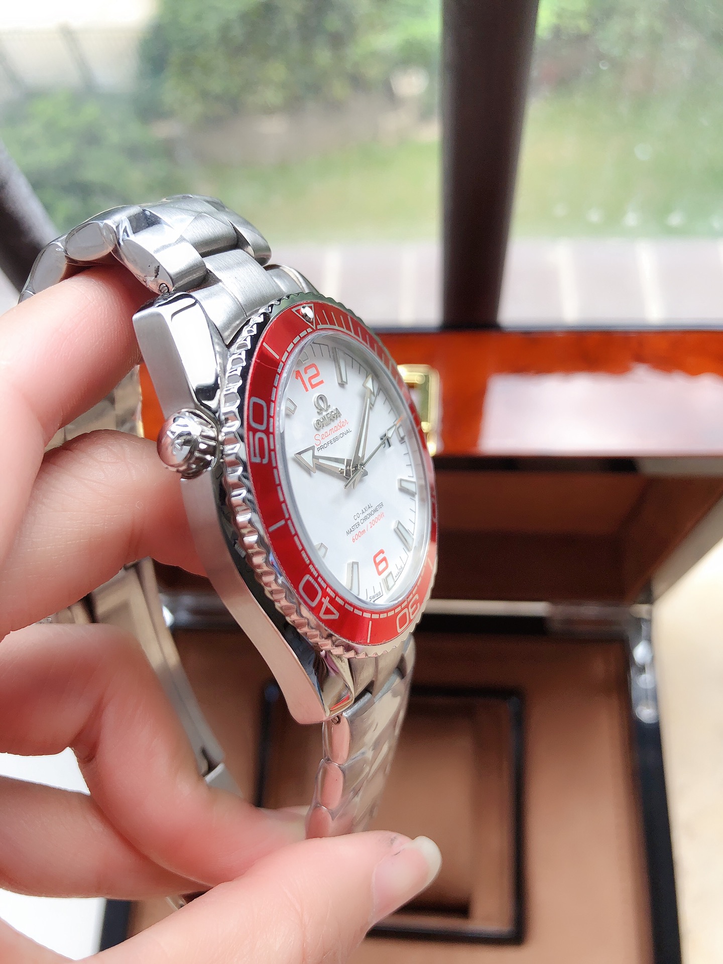 OMEGA欧米茄 海洋600米自動機械腕時計 316L精鋼製