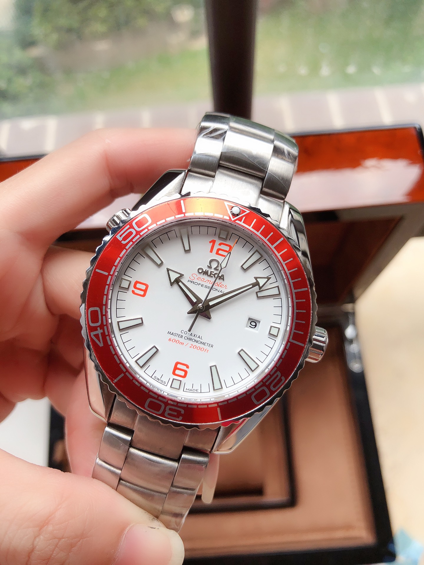 OMEGA欧米茄 海洋600米自動機械腕時計 316L精鋼製