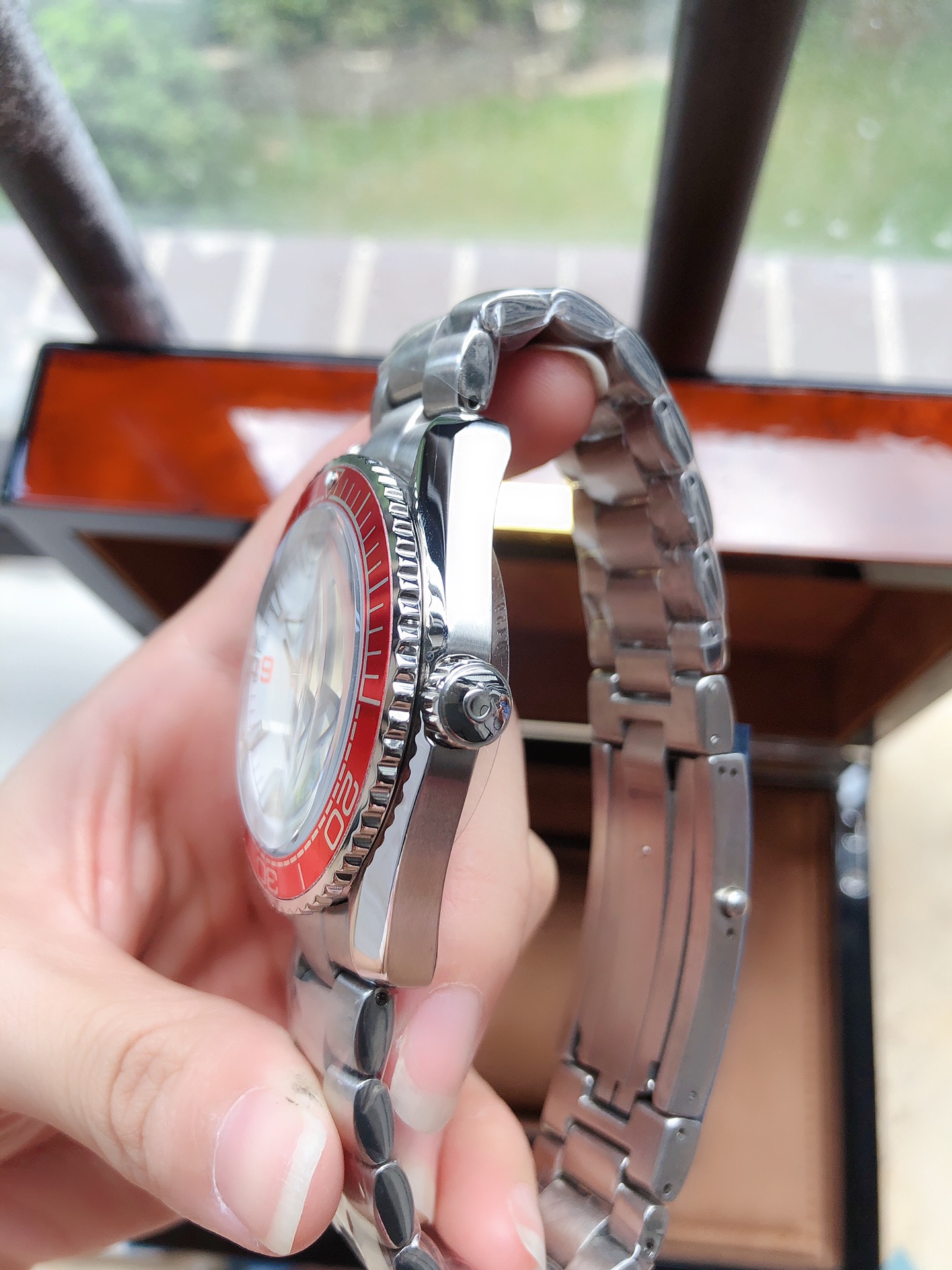 OMEGA欧米茄 海洋600米自動機械腕時計 316L精鋼製