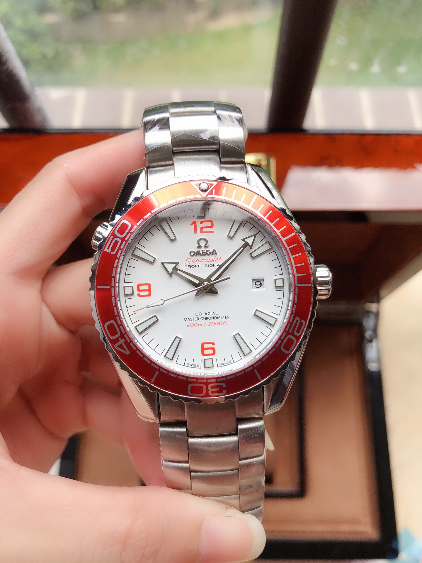 OMEGA欧米茄 海洋600米自動機械腕時計 316L精鋼製