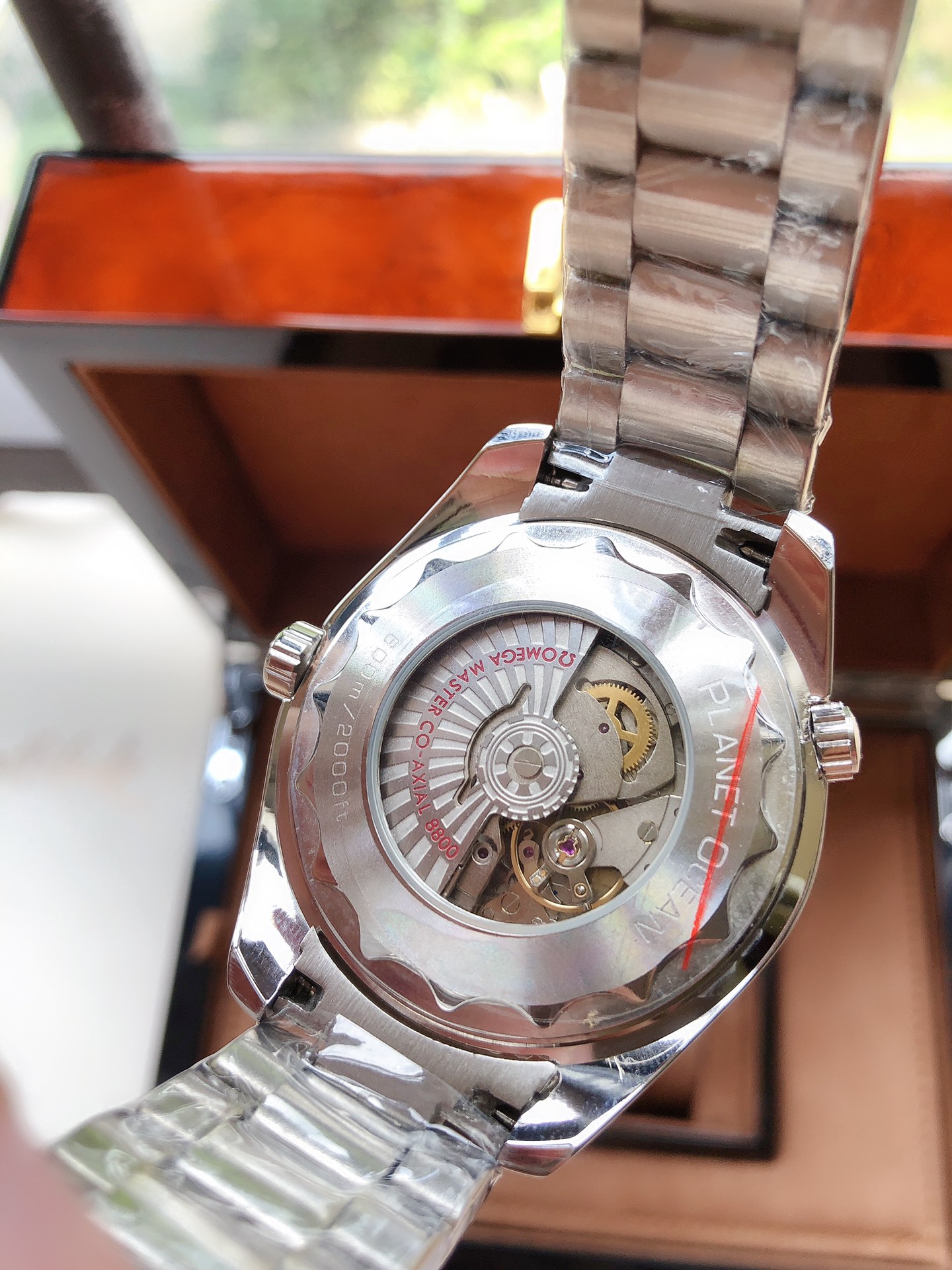 OMEGA 欧米茄 海洋600米自動機械腕時計 男性用 316L精鋼製