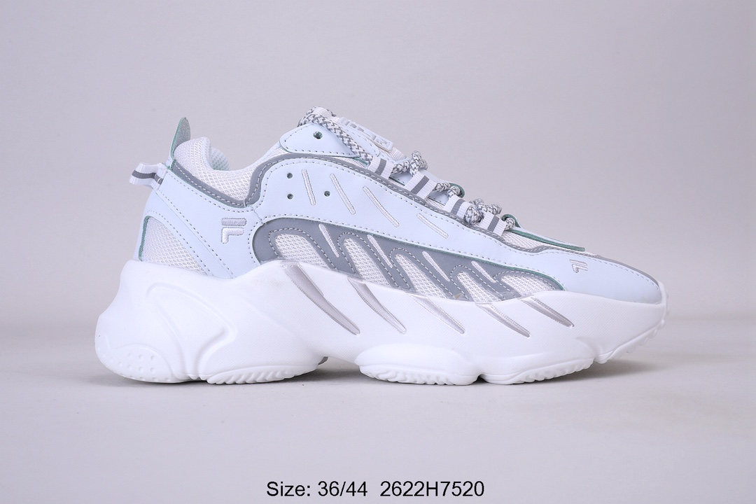 💰110 FILA FUSION斐乐 复古老爹鞋 2020春新款潮鞋时尚休闲鞋 #2622H7520