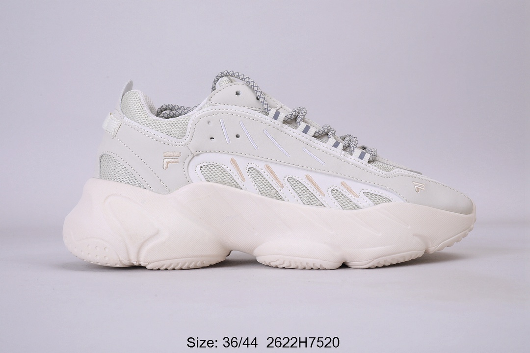 💰110 FILA FUSION斐乐 复古老爹鞋 2020春新款潮鞋时尚休闲鞋 #2622H7520