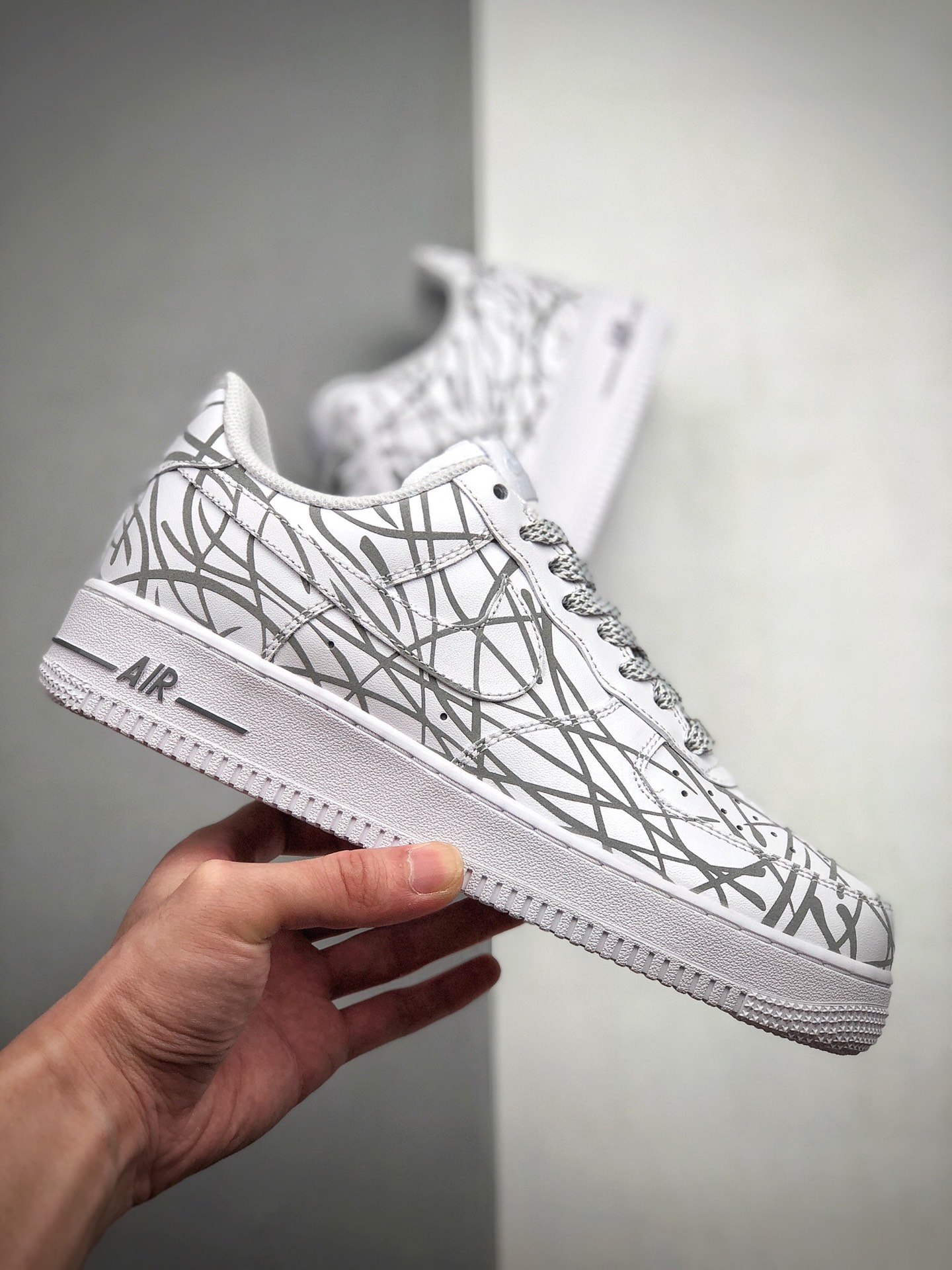 200 耐克 Nike Air Force 1 鸟巢炫酷满天星系列 空军一号低帮百搭休闲运动板鞋N-0299