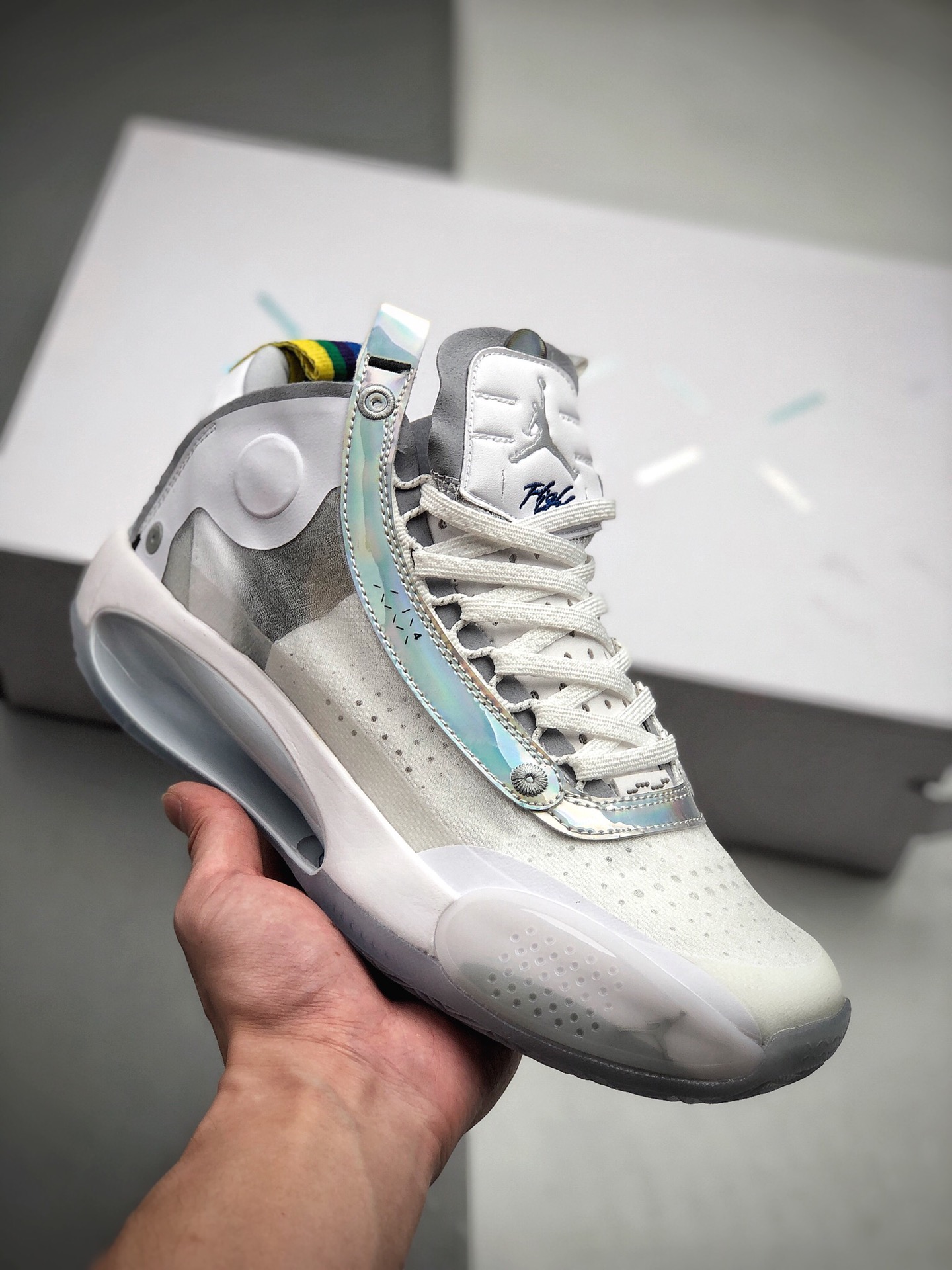 270 Air Jordan XXXIV PF AJ34 乔34代 未来概念轻量化篮球鞋 BQ3381-101