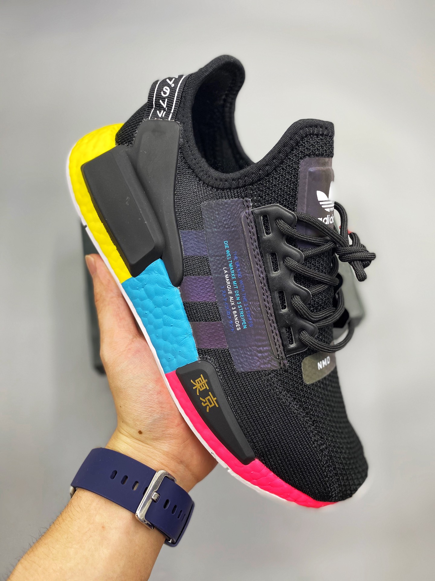 本地p200 放店180 adidas 阿迪达斯 nmd_r1 v2 boost 3m反光