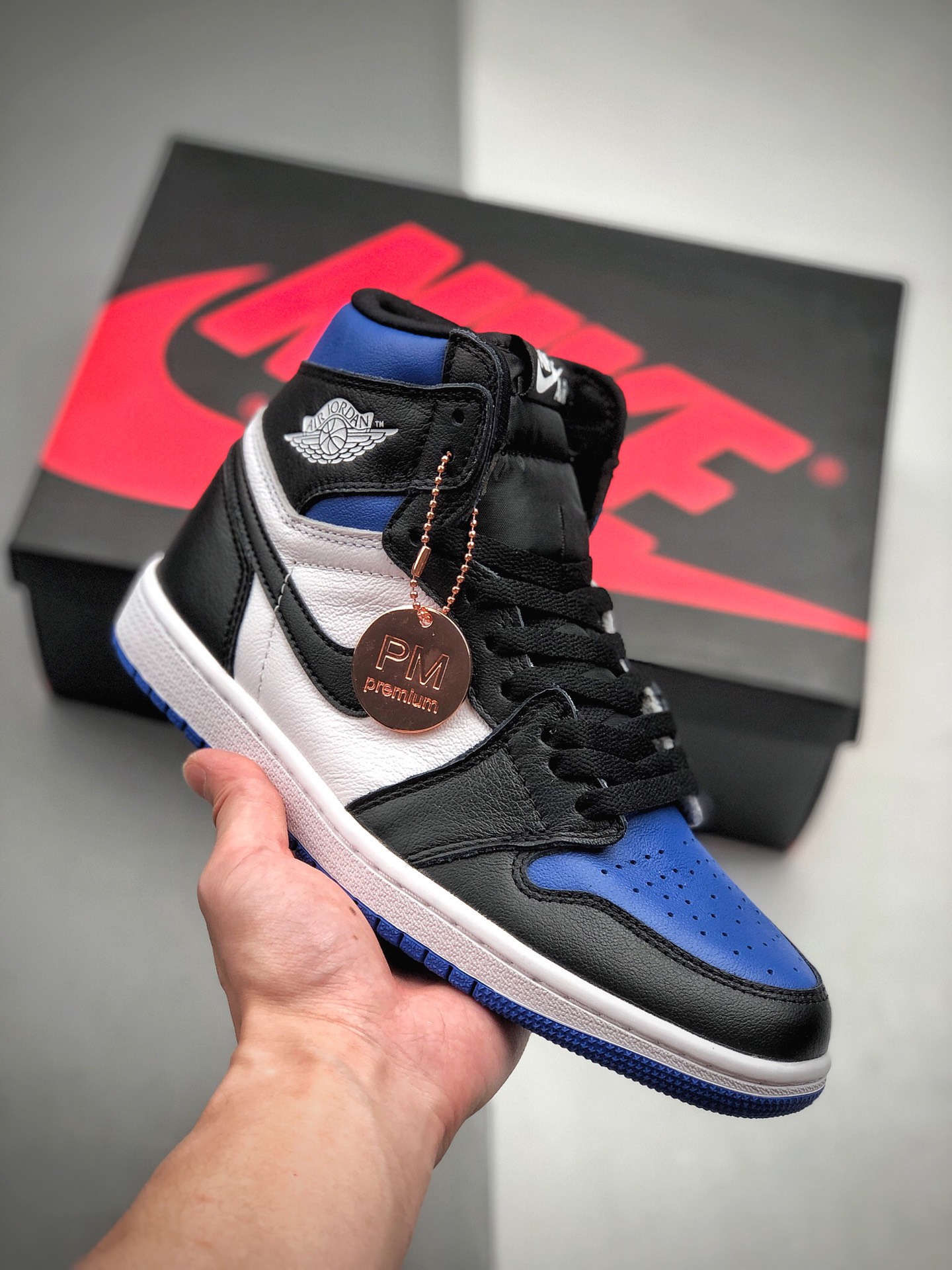 430 Jordan 1 Retro High OG “Court Purple” 高帮 黑蓝脚趾 AJ1 乔丹1代 aj1 乔1 高邦 黑蓝脚趾 乔丹篮球鞋系列555088-041