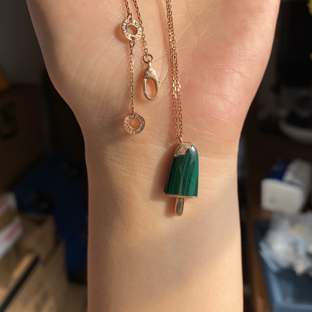 Bvlgari 宝格丽雪糕项链