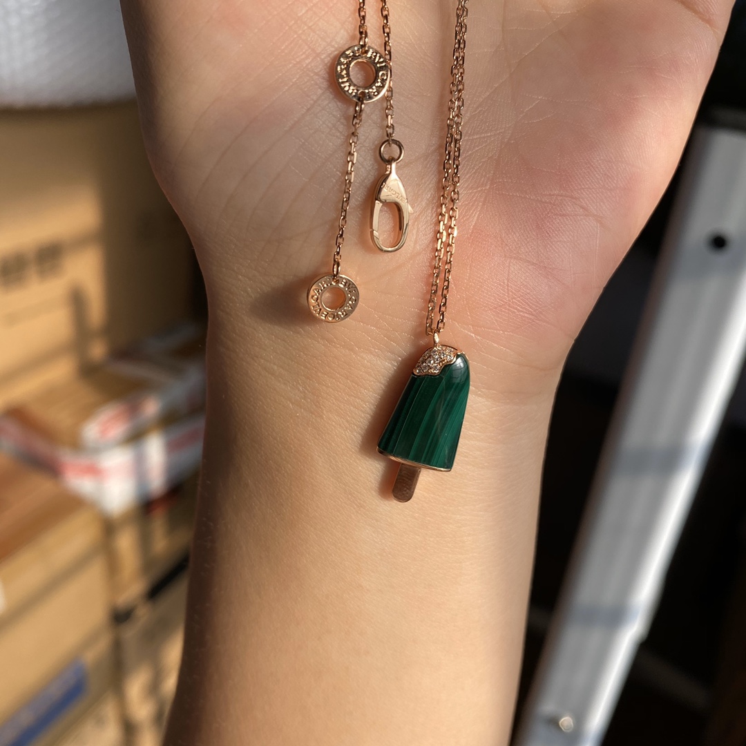 Bvlgari 宝格丽雪糕项链