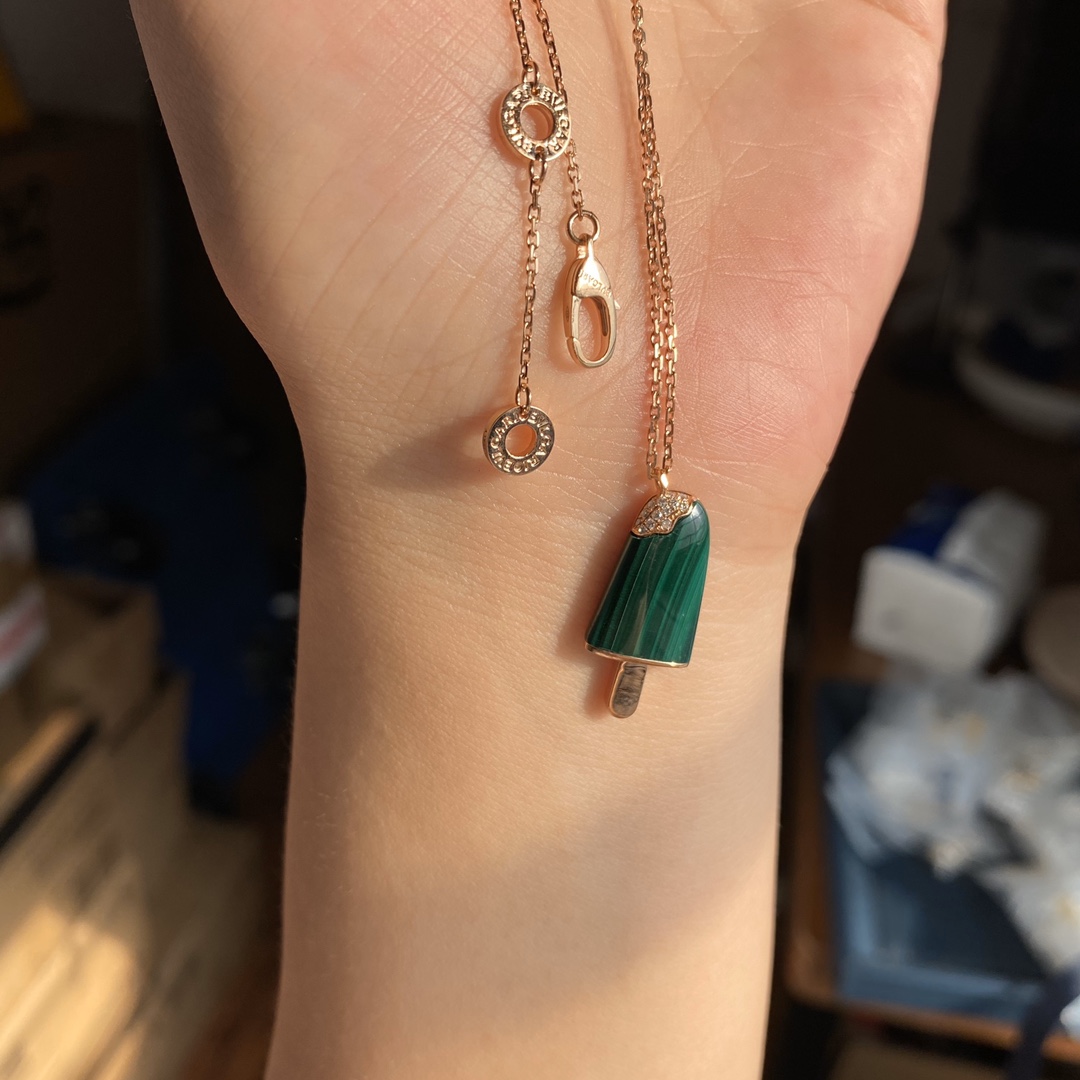 Bvlgari 宝格丽雪糕项链